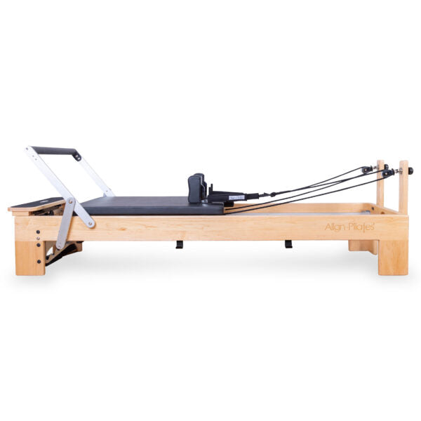Align-Pilates M8-Pro Maple Wood Pilates Reformer with Sitting Box – PAPREFORMERM8B