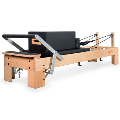 Align-Pilates M8-Pro Maple Wood Pilates Reformer with Sitting Box – PAPREFORMERM8B